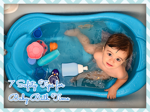 7 Safety Tips for Baby Bath Time