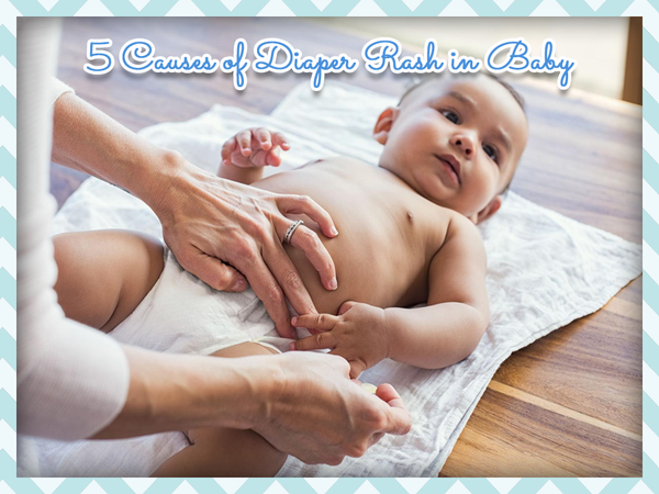 Five Possible Causes of Your Baby's Diaper Rash