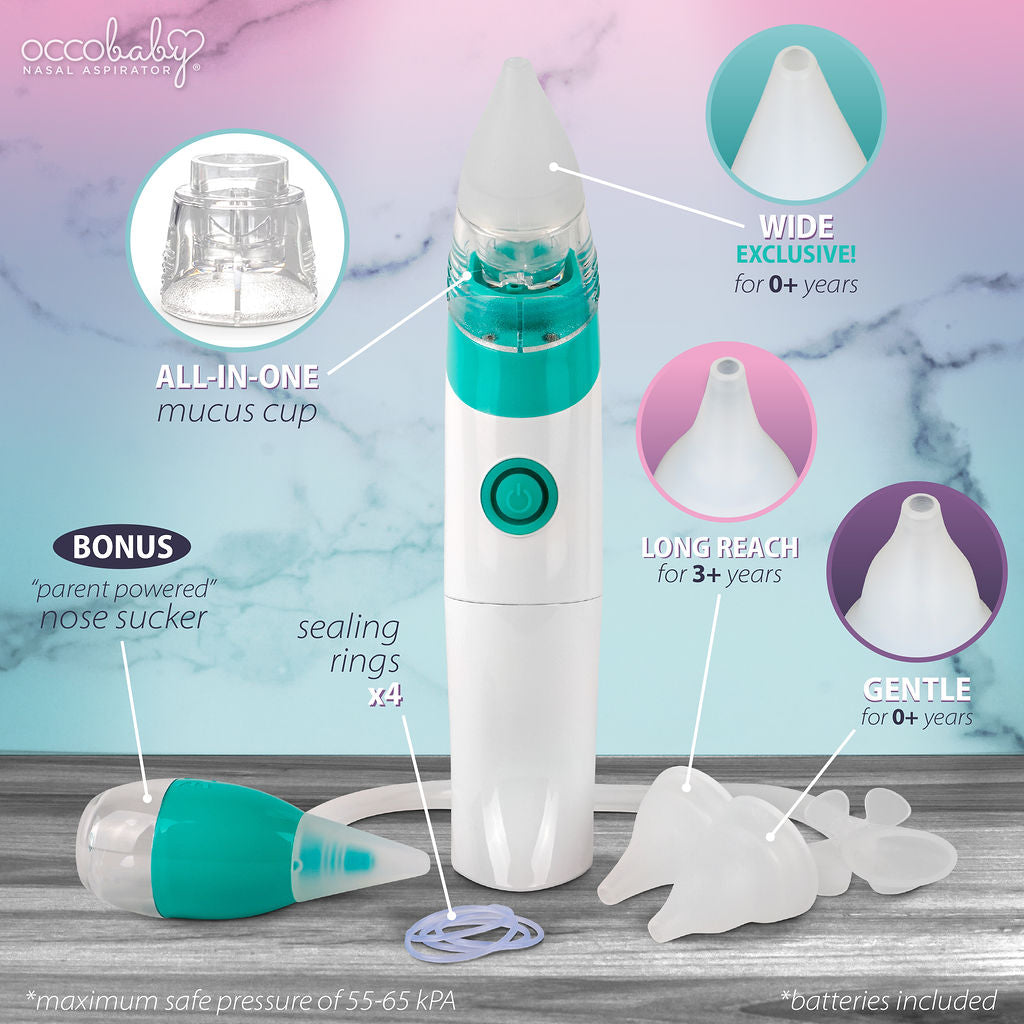 OCCObaby Baby Battery Nasal Aspirator
