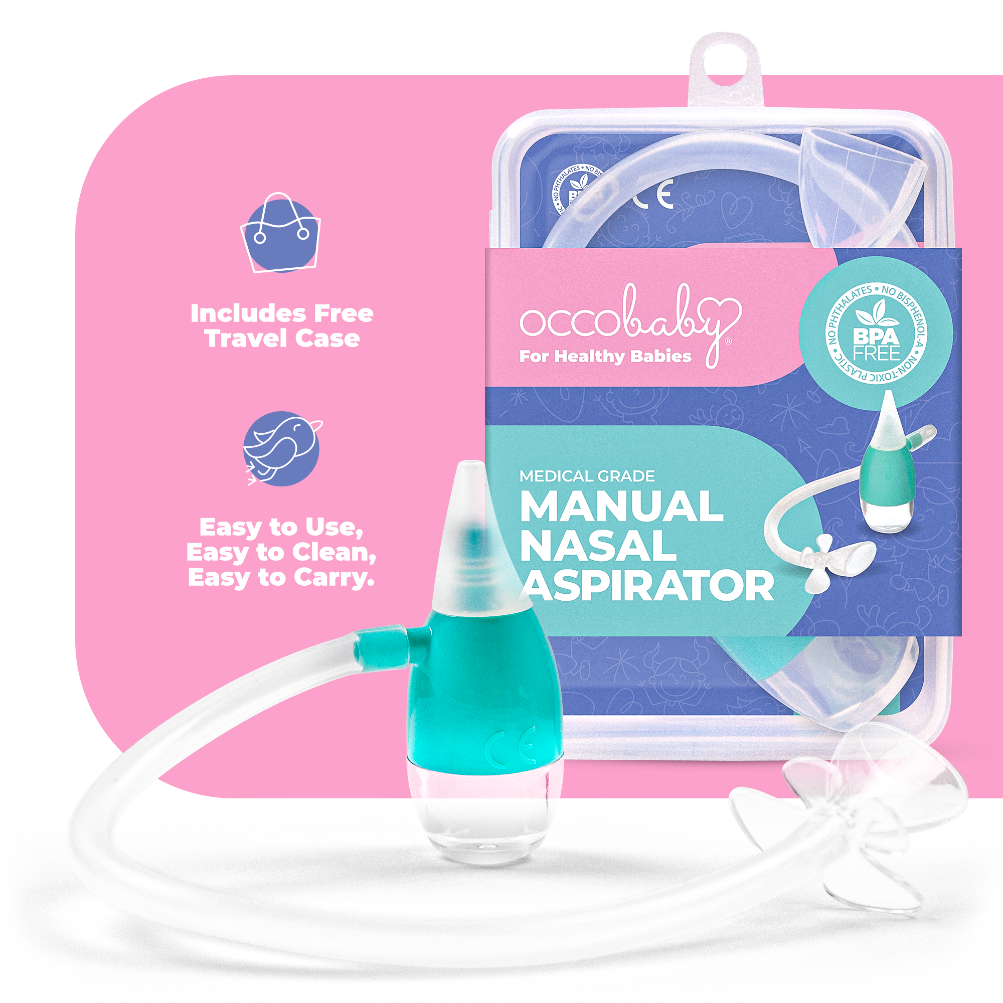 Manual Oral Nasal Aspirator