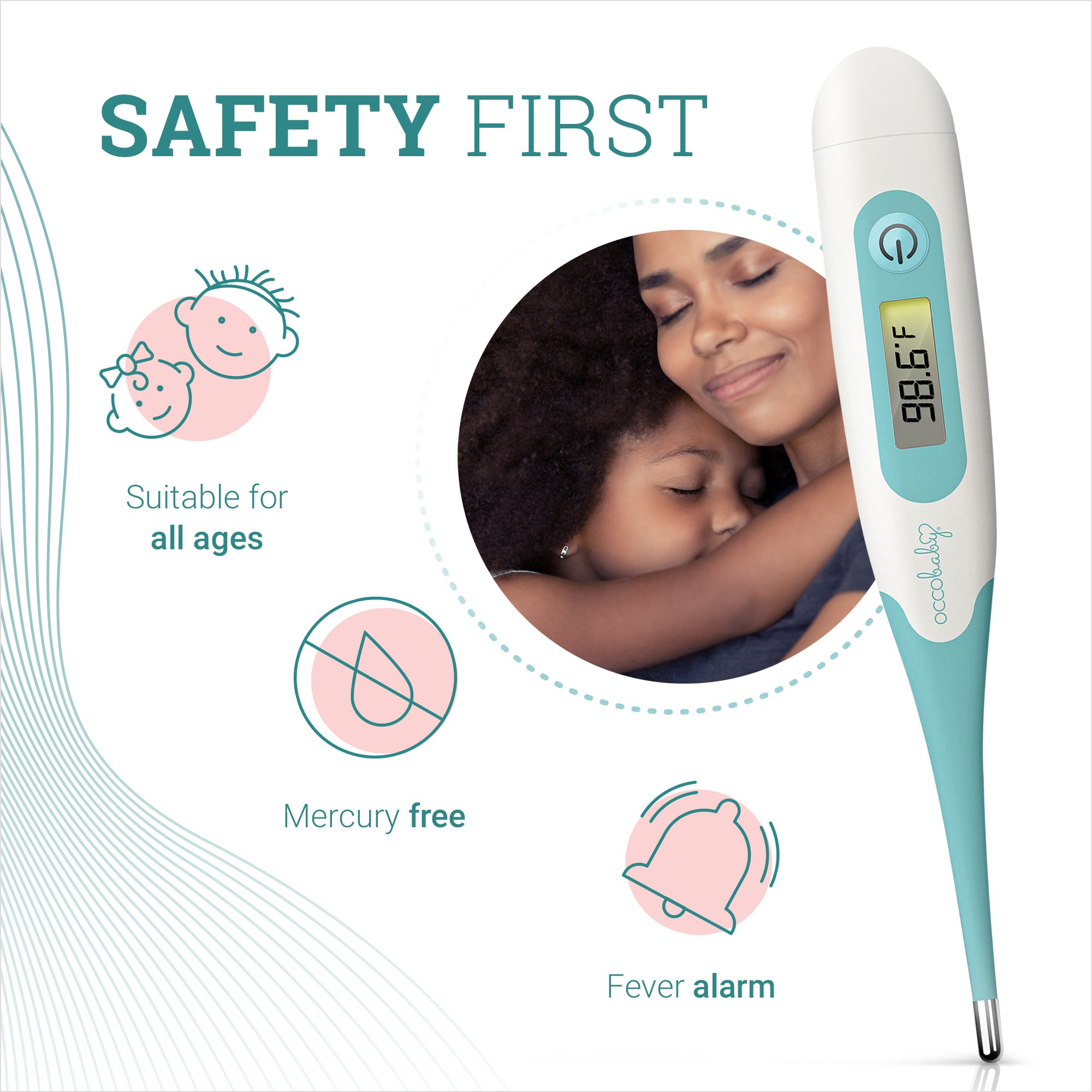 OCCObaby OCCOflex 43 10-Second Digital Baby Thermometer